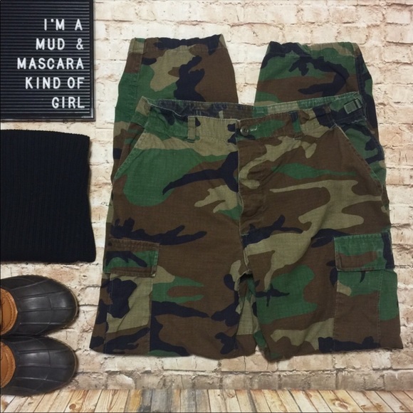 Pants - Standard Issue Army Camo Pants